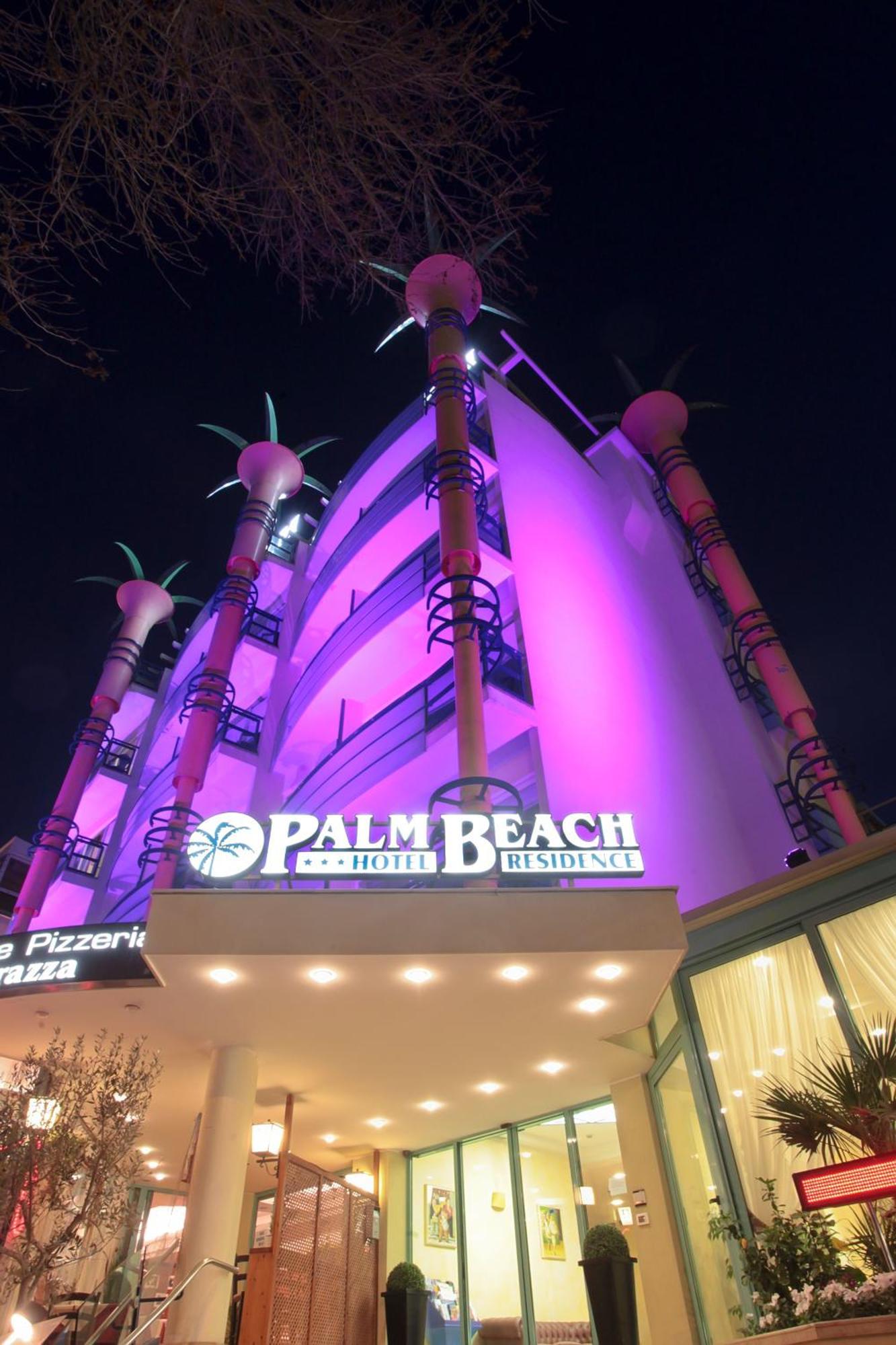 Hotel Palm Beach B&B Sea View Rimini Dış mekan fotoğraf