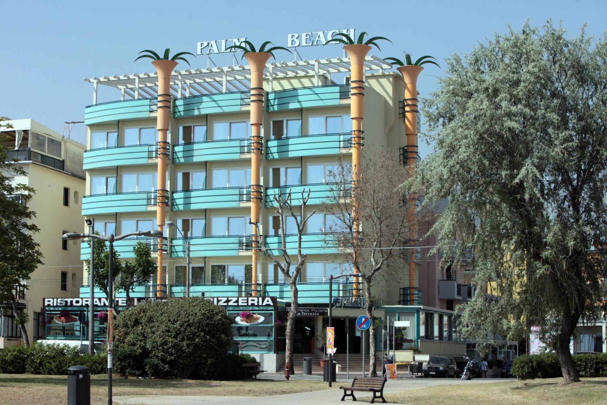 Hotel Palm Beach B&B Sea View Rimini Dış mekan fotoğraf